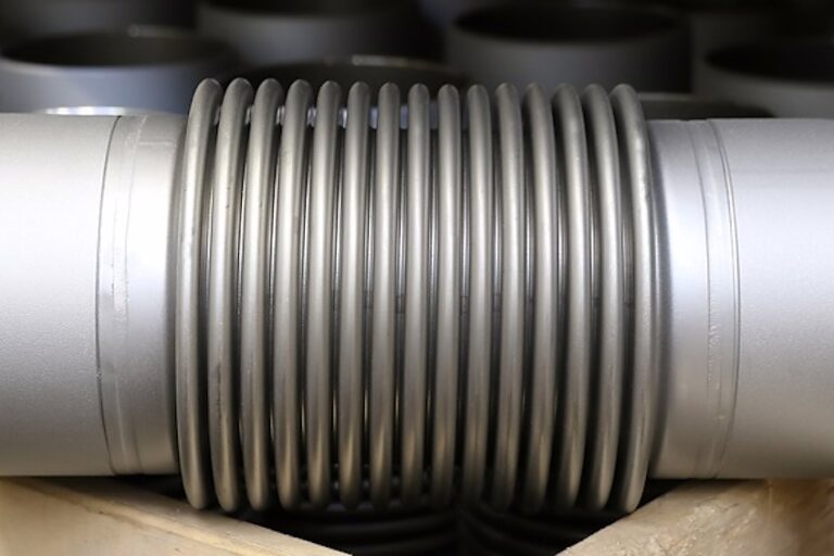 Refit exhaust expansion joints TIO Yacht Exhaust Systems